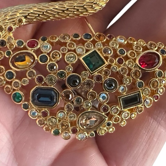 Swarovski Swarovski Centenary Swan Pin Brooch, 1995, Austrian - Picture 6 of 12